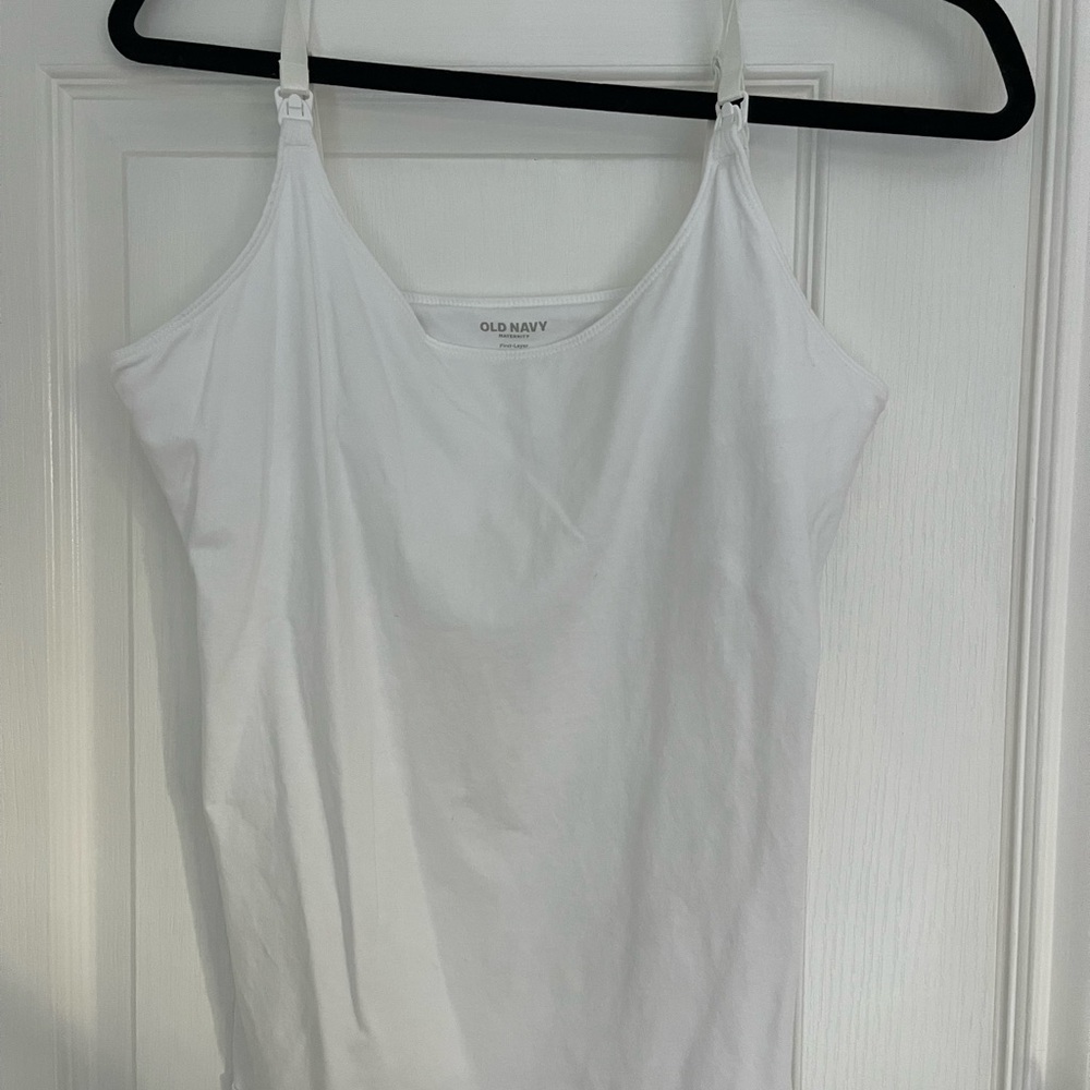 Old Navy Women's Nursing White Camisole